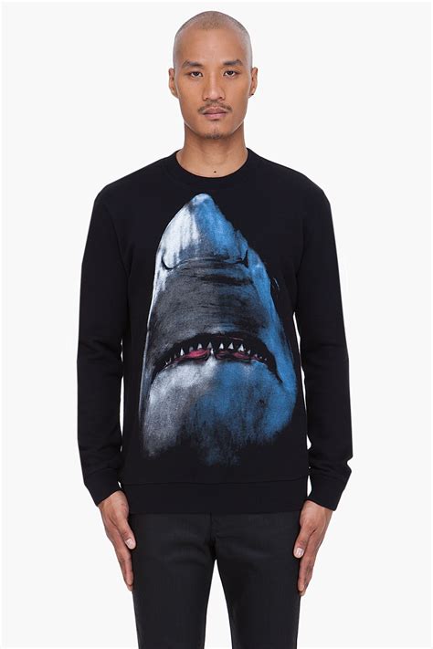 givenchy shark sweater|givenchy sweater clearance men.